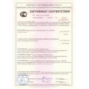 HUATEC GROUP CORPORATION Certifications