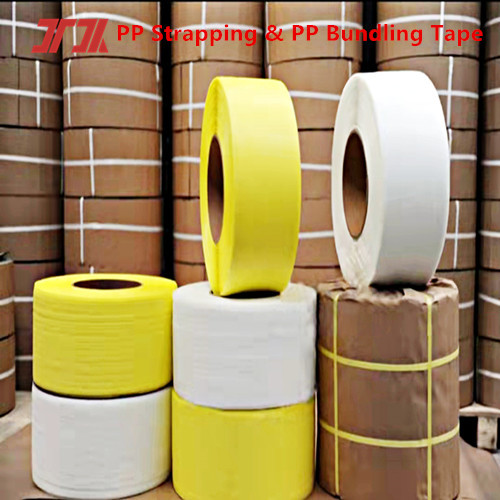 Plastic Strapping Tape PP Packaging Tape Automatic Strapping Tape With 5-19mm
