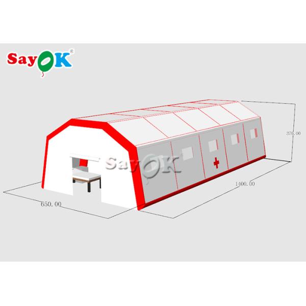 Inflatable Shelter Tent Gaint Fast Built Inflatable Air Tent To Set Patients CE SGS ROHS
