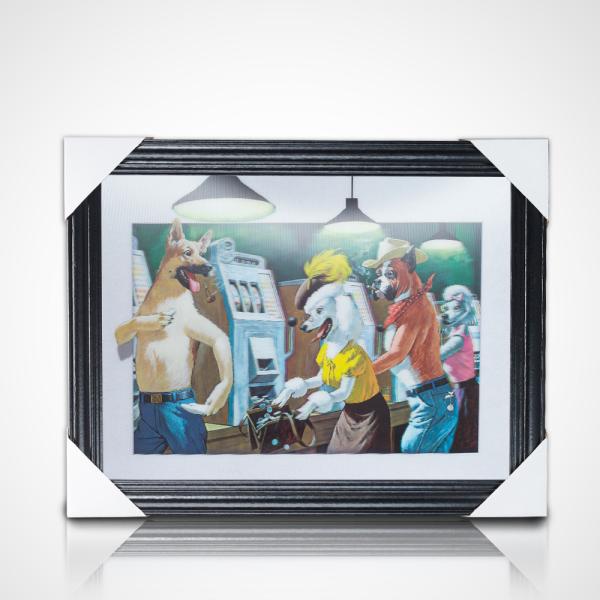 Custom Print 3D Dragon Ball Movie Poster Flip 3D Animation 3D Picture with Black Frame Integrated Art Theme