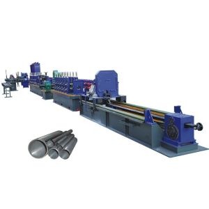 China CE Downspout Pipe Roll Forming Machine 50m/min High Frequency Welded wholesale