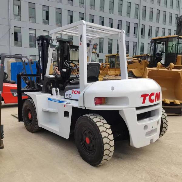 TCM 60 Used Forklift 6T load capacity Low Hour Original Engine 69kW