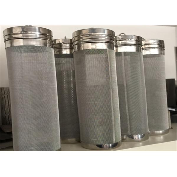 70mm X 300mm Stainless Dry Hopper 300 Micron Mesh Homebrewing Filter