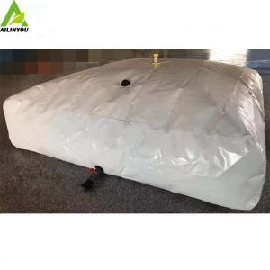 China Collapsible flexible plastic PVC water storage tanks pillow 5000 liter for sale wholesale