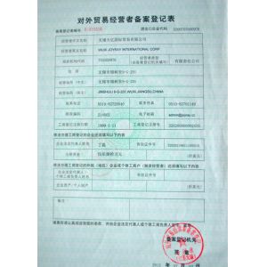 WUXI JOYRAY INTERNATIONAL CORP. Certifications