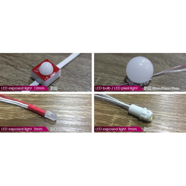 Round 3d Backlight ODM UL Extra Large Light Up Letters