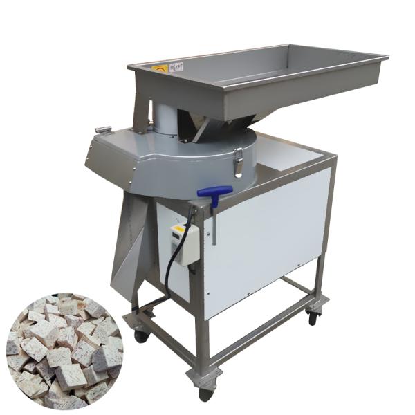 600KG/H Fruit Processing Equipment Block Apple Potato Cube Cutter