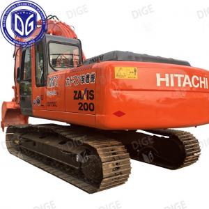 China ZX200 ZX200-6 20 Ton Used Hitachi Crawler Excavator 97% New wholesale