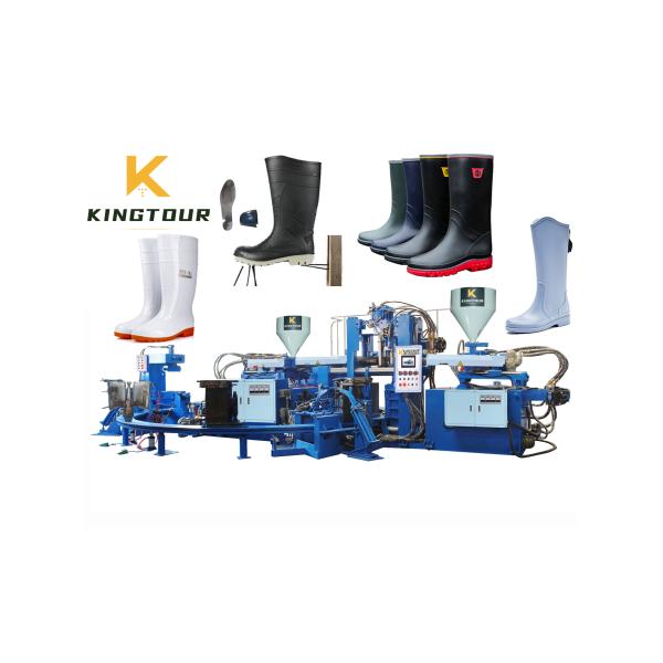 Rotary Slipper Making Machines 18500W Flip Flop Making Machine KT-618