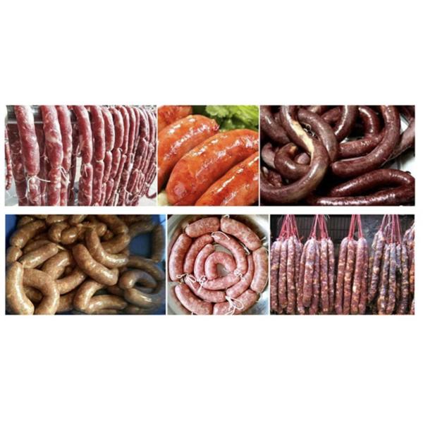 High Efficiency Air Powered Pneumatic Quantitative Twisting Sausage Filling Machine