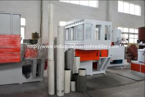 China Single Shaft Shredder Machine For Plastic Pipes Scrap Include PE / PP / PPR / ABS / PVC on sale