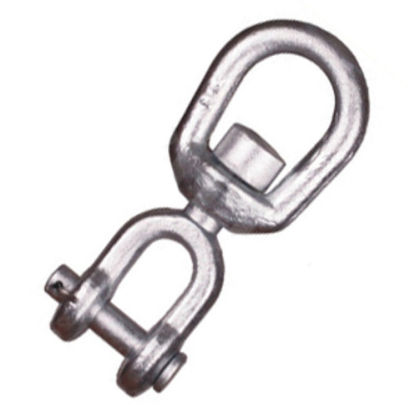 42500lbs Hot Dipped Galvanized Rope Rigging Hardware Carbon Steel Jaw End Swivel