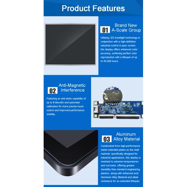 27 inch Embedded Industrial Embedded Touch Panel Terminal Tablet Computer Android Screen