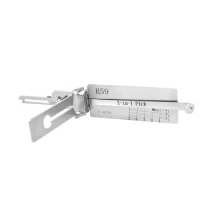 Lishi 2 In 1 Locksmith Tool Set R59 Decoder Pick Master Iock Pick Locksmith