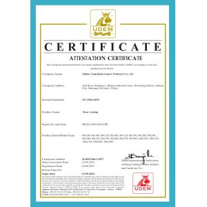 jinhua Yuanzhixin Leisure products CO.,Ltd Certifications