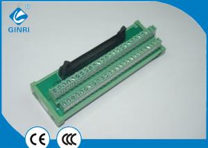 China 50P IDC Connector Terminal Block Interface Modules 2.54mm Pin Patch JR -50TBC wholesale