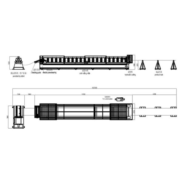 Popular Wall Panel Making Machine , Metal Sheet Roof Roll Forming Machine