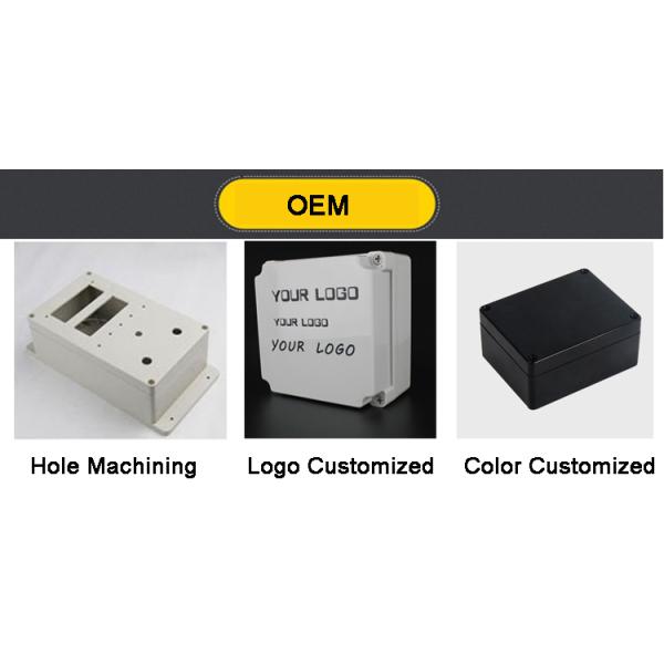 Industrial Waterproof Hinged Box , Electrical Distribution Box Fire Resistance