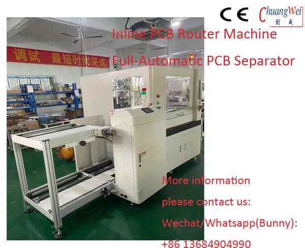 Quality PCB Depaneling Router Machines with CCD Camera Alignment & CNC Programming Optional Inline or Offline for sale