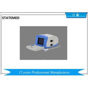 Buy cheap White / Blue Portable Ultrasound Scanner B + M Display Modes 2 Probe Connectors from wholesalers