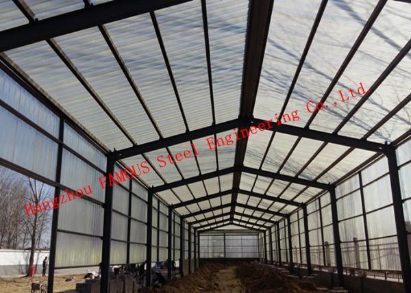Quality Sandwich Panel Cladding Poultry Steel Framing Systems Structural Steel Construction Shed for sale