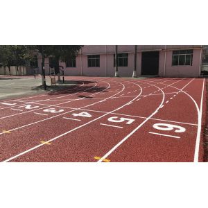 Highly Resilient Tartan Running Track With High Resistance To Damage