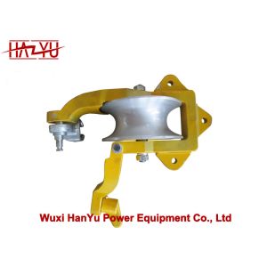 China Crossarm Mounted Stringing Block 10kN Load Wire Stringing Blocks wholesale