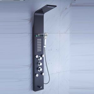 China Quality Guaranteed Good Prices Customized Logo Multi-Function Modern Shower Panels thermostatic wholesale
