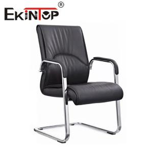 China High Back Black Leather Chair Office Chairs Adjustable Revolving on sale