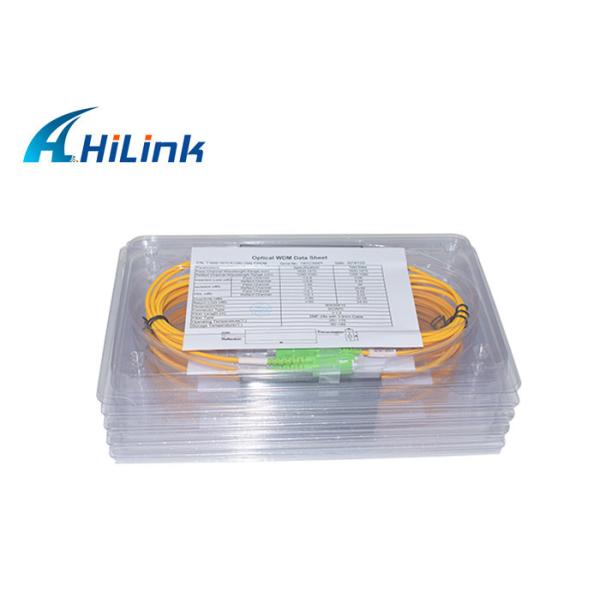0.9mm 1m WDM Solution FWDM T1600-1670 R1290-1580nm SC APC Connector Long