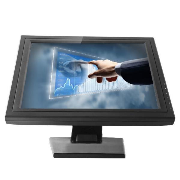 1024x768 touch screen desktop monitor / 15 inch touch screen monitor 350cd/m2
