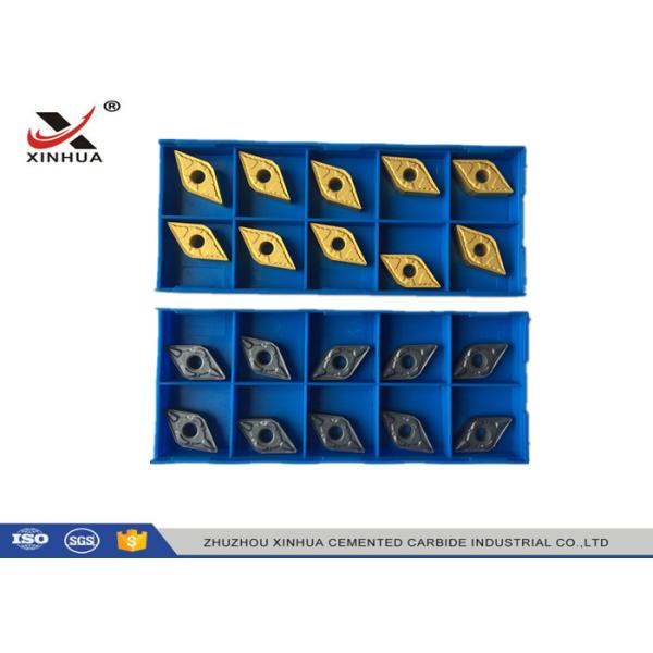 YBC251 Grade Solid Carbide Turning Insert DNMG1504 Type With Coated