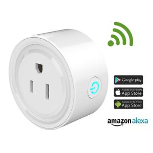 China WiFi Smart Plug Mini Outlet with Energy Monitoring, Works with Amazon Alexa Echo and Google Assistant, No Hub Required, wholesale