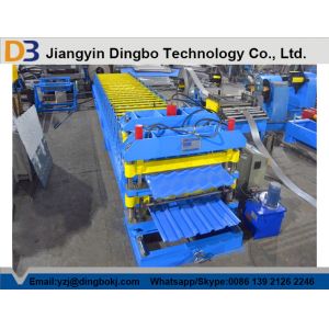 China Glazed Roof Tile Forming Machinery with High Speed for Steel Structure Workshop wholesale