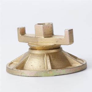 China Concrete Formwork 17mm Tie Rod Nut With Plate Anchor Nut With Plate on sale