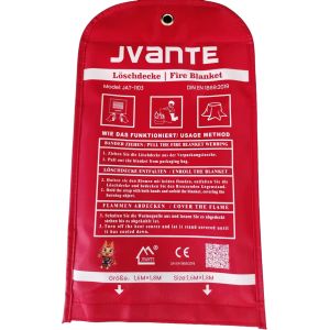 Buy cheap 430gsm Fire Extinguisher Blanket Roll BS EN 1869-1997 from wholesalers