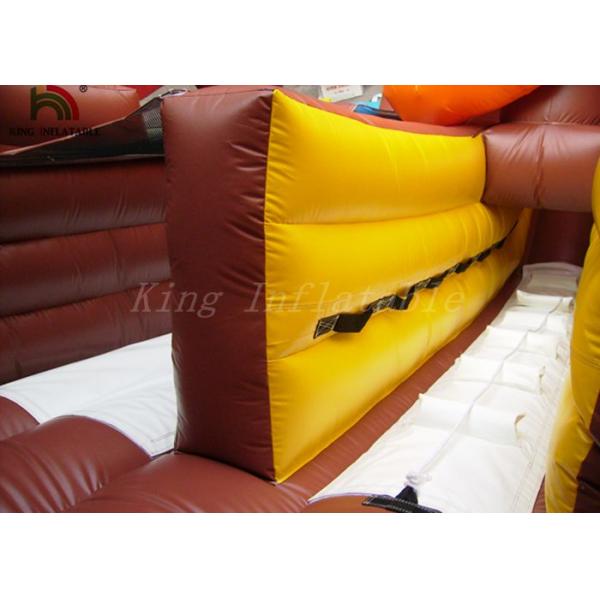 Outdoor Octopus inflatable Boat Dry Slide With Tow Lane for kids paradise fun city
