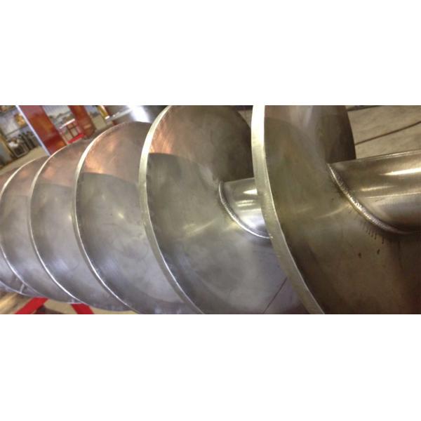 Interlayer Cooled Screw Auger Conveyo Power Saving Food Auger Conveyor