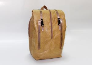 China Multi - function waterproof washable paper bags backpack tyvek kraft paper recycle backpack wholesale