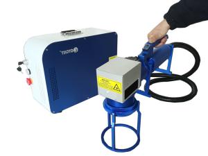 China High Resolution Handheld Laser Coding And Marking Machine Metal Can wholesale