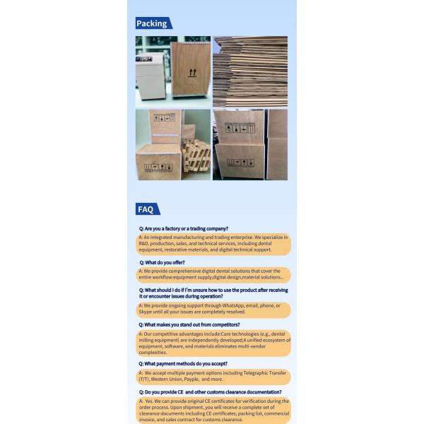 Dry Milling Dental Milling Burs DLC CAD CAM Axis Burs For Dentistry
