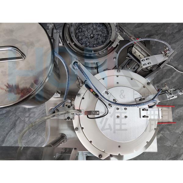 Semi Automatic 5-10g Gel Syringe Paste Filling Machine With High Hygiene Level Piston Pump