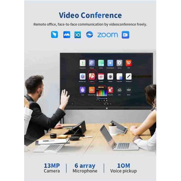 4K Digital Interactive Whiteboard Smart Flat Panel for Classroom and Education