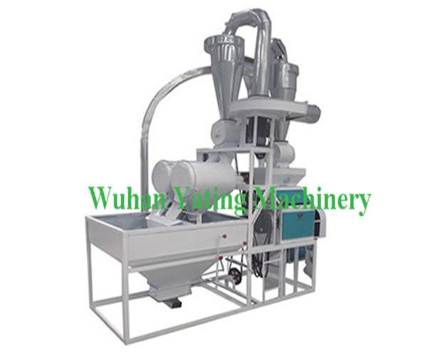 Quality High Efficiency Flour Mill Machine 300kgs Per Hour For 100mesh Wheat Flour for sale