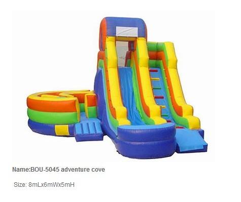 Quality Inflatble Slide / inflatable pool slide / inflatable funny slide with pool for sale