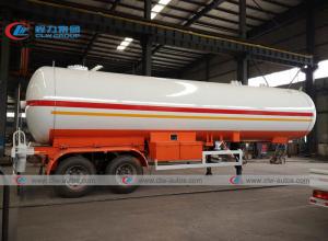 China 2 Axle  40.5M3 20MT  Tank Semi Trailer For LPG Transportion tanker semi trailer wholesale
