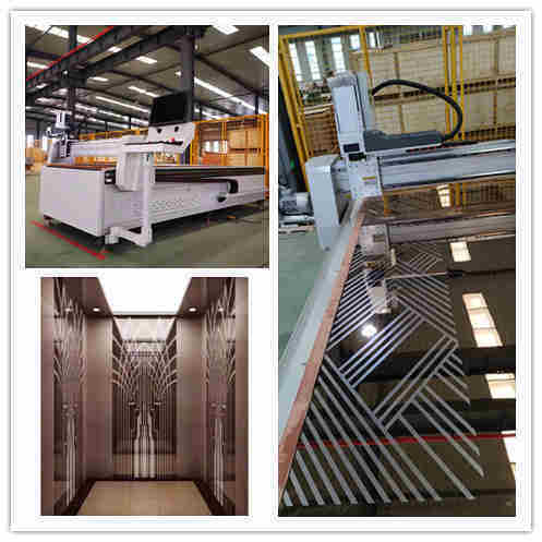 5-Axis Linkage 100W Fiber Laser Etching Machine For Stainless Steel Plate