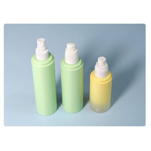 120ml 150ml Lotion Pump Bottle , Empty Plastic Bottles Silk Screen Printed For Makeup Tools