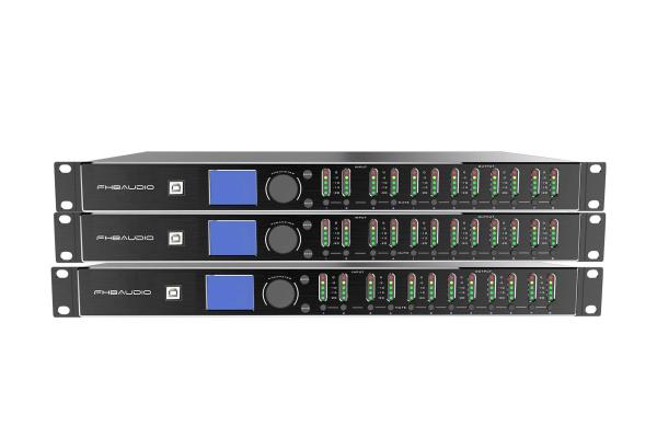 Quality 31 Segment FIR DSP Speaker Management Processor 24bit High Performance 4 In 8 Out for sale