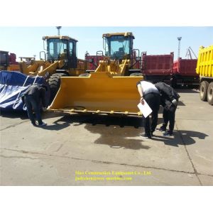 6t Construction Wheel Loader LW600FV Rated Bucket Loading 3.5m3 - 4m3
